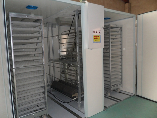 فقاسة تجارية أحادية المرحلة آلة تفقيس البيض 20000 بيضة 5.7kw