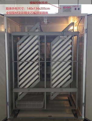 شراء تركيا الطاووس 1500 حاضنة البيض آلة التفريخ التلقائي 2.5KW online manufacture