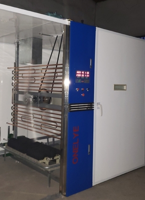 شراء حاضنة بيض الدجاج الأوتوماتيكية بالكامل معدات التفريخ التجارية online manufacture