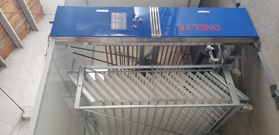 شراء 10752 أوزة بيض دواجن حاضنة هيكل من الفولاذ المقاوم للصدأ 90 درجة online manufacture