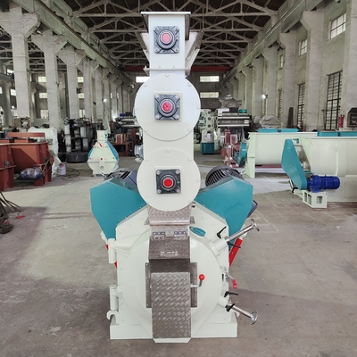 شراء 22kw 2th الكتلة الحيوية الدائري يموت بيليه مطحنة الدجاج تغذية الروبيان ماكينة online manufacture