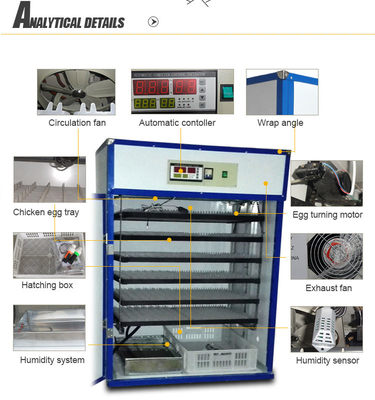شراء حاضنة كتاكيت اتوماتيكية بالكامل حاضنة 3000 بيضة online manufacture