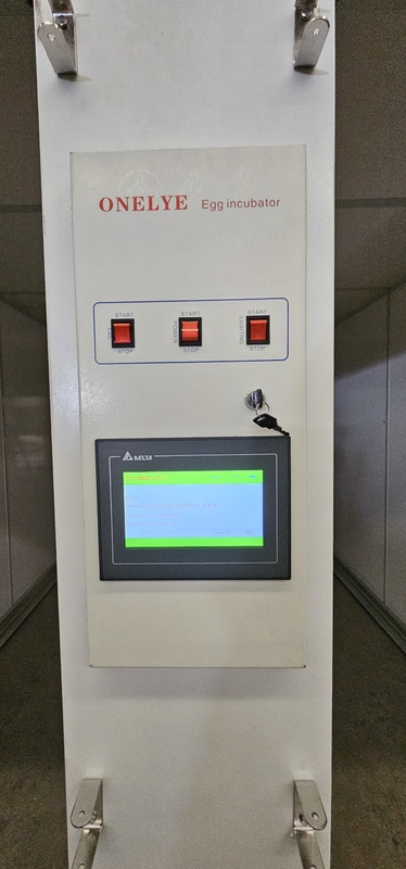 Touch Screen Tunnel Multi Stage Incubator For 90720 Eggs